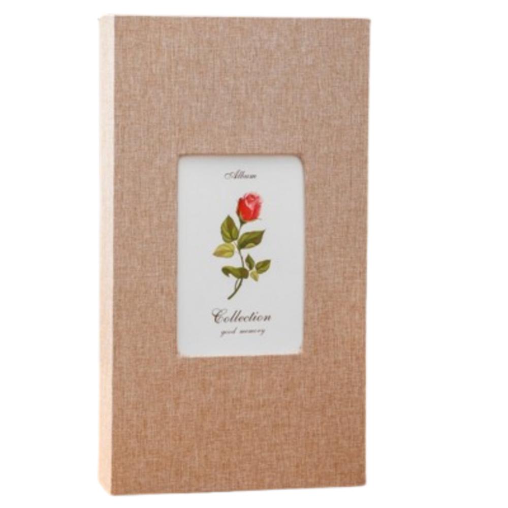 Linen Photo Album 6-Inch Picture Albums Slip-in Style Souvenir Photos Books Wedding