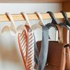 1Pcs Closet Multifunctional Hangers Handbag Organizer Hook Closet Rod Hanging Storage Rack Hat Scarf Shawl Tie Storage Rack