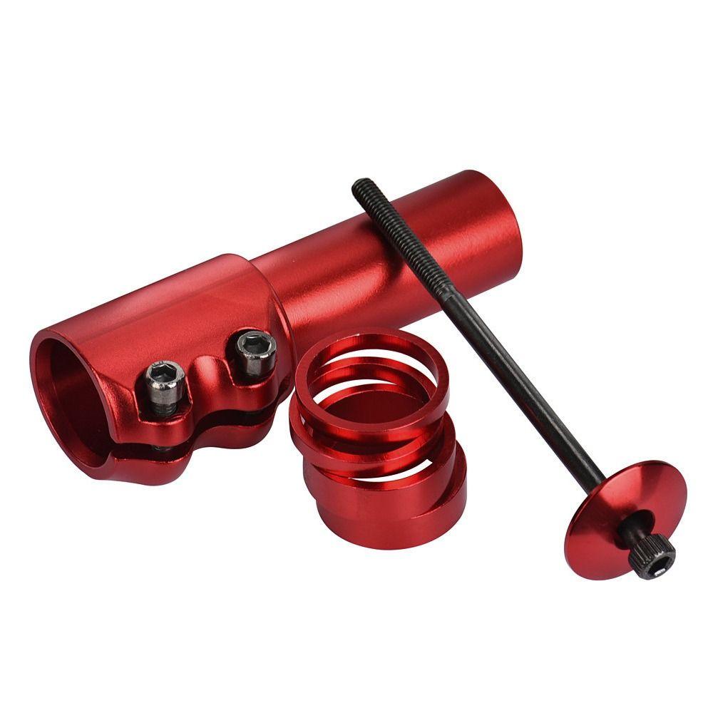 Aluminum Alloy Bike Fork Stem Extender Rise Up Adapter Bicycle Height Spacer Cycling