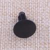 200Pcs Nylon Car Bumper Fender Push Type Fastener Retainer Clip Accessories Fit for Hyundai 1/4" Hole Black