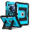 Kids Friendly Case for iPad 10.2 7th 8th 9th Heavy Duty Shockproof Protective Cover with Built-in Kickstand Funda