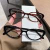 Ins Cat Eye Glasses Fashion Simple Small Frame Anti Blue Light Computer Eyewear Optical Eyeglasses Nearsighted Frame Unisex