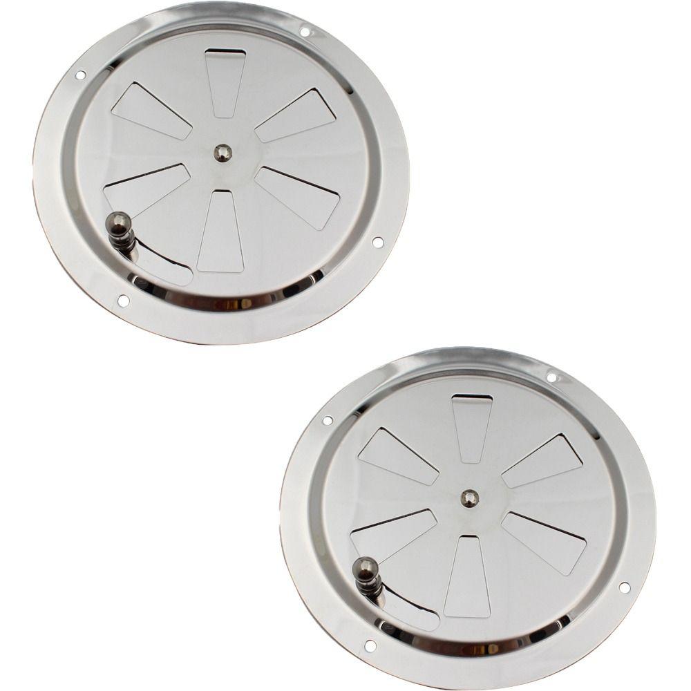 Polished Stainless Finish Boat Air Vent 316 Stainless Steel Ventilation Grille Boat Cabin