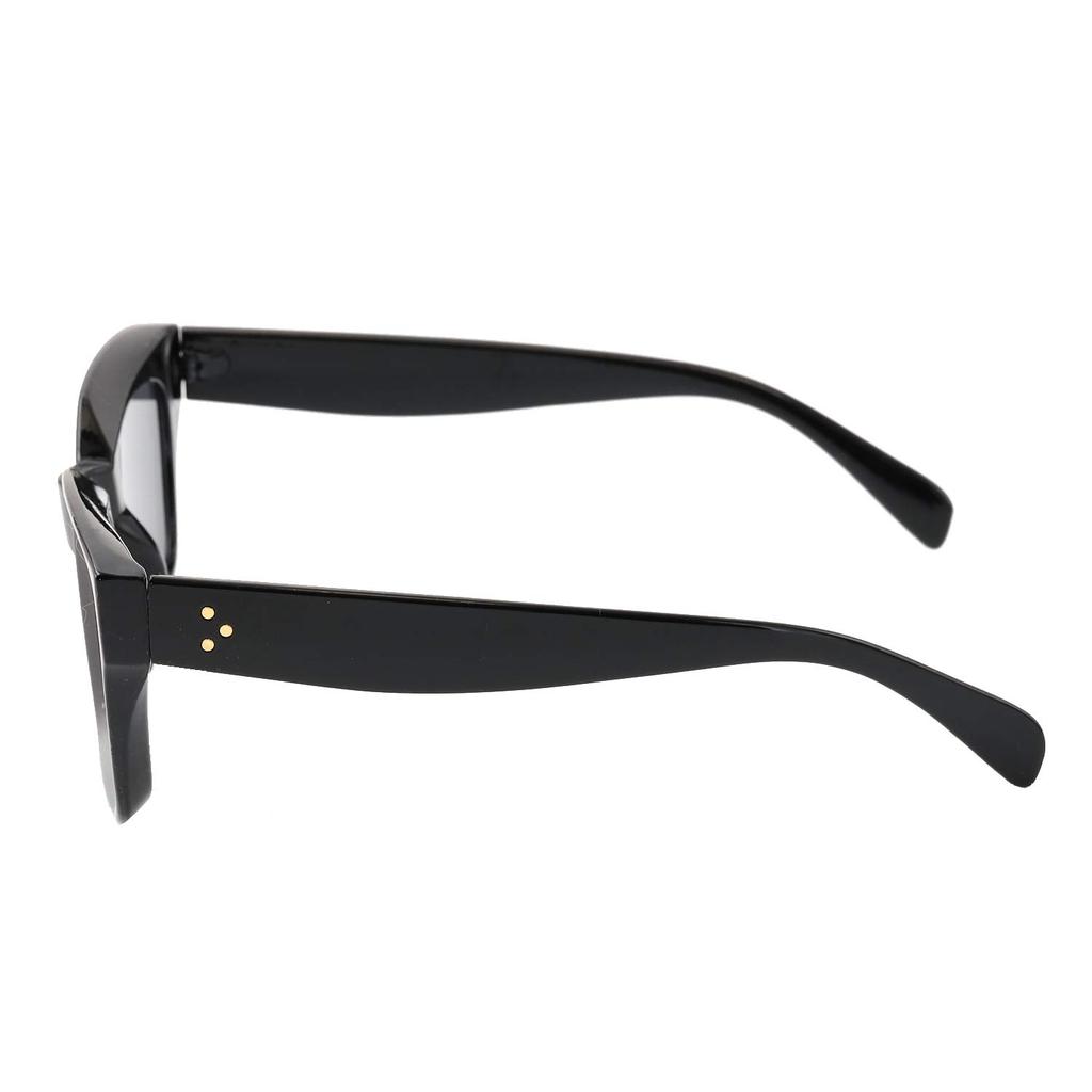 Classic Television Cut Frame Sunglasses with Colored or Clear UV400 for Men and No Accessories Included [What Say] Lenses, Protection, Women,