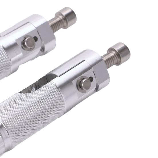 Универсальные мотоциклетные болты из алюминиевого сплава 8 мм Круглые педали Складные подножки подножки