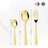 18 Pieces Stainless Steel Cutlery Set with Premium Leatherette Gift Box | 6 Pieces Each Dinner Spoons, Dinner Forks & Tea Spoons