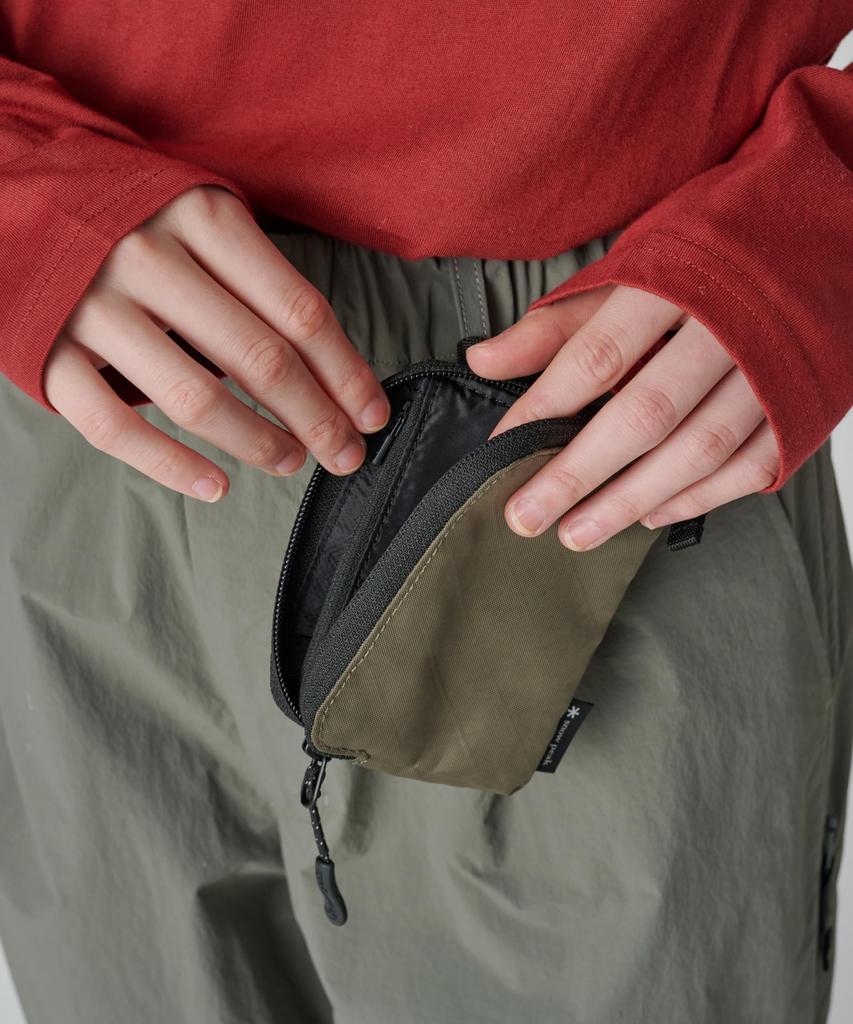 Snow Peak ECOPAK Сумка-слинг Мини-кошелек ОЛИВКОВЫЙ AC-25SU414