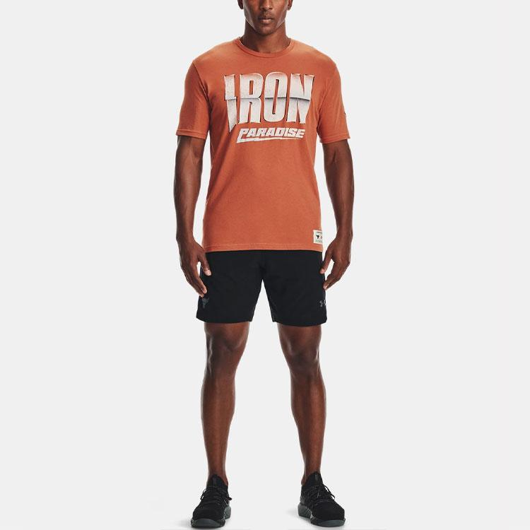Under Armour Футболка мужская Оранжевая 1363557-843