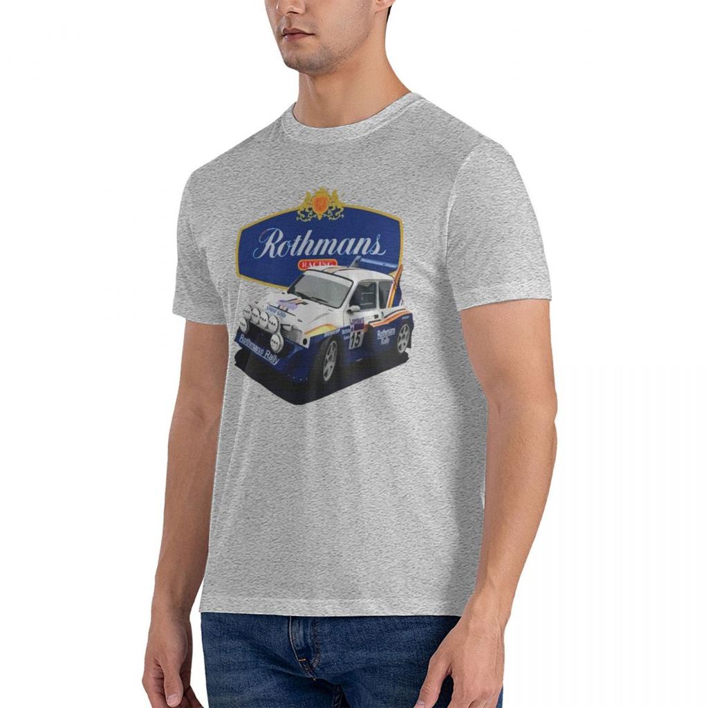 2024 Мода Британские Автомобильные Фанаты Metro 6R4 Классический Раллийный Гоночный Автомобиль Футболка Группа B Футболка Аниме Графика Круглый Вырез 10 Цветов Футболки