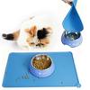 Водонепроницаемый коврик для домашних животных для собак и кошек, силиконовый коврик для корма для домашних животных, миска для питья для домашних животных