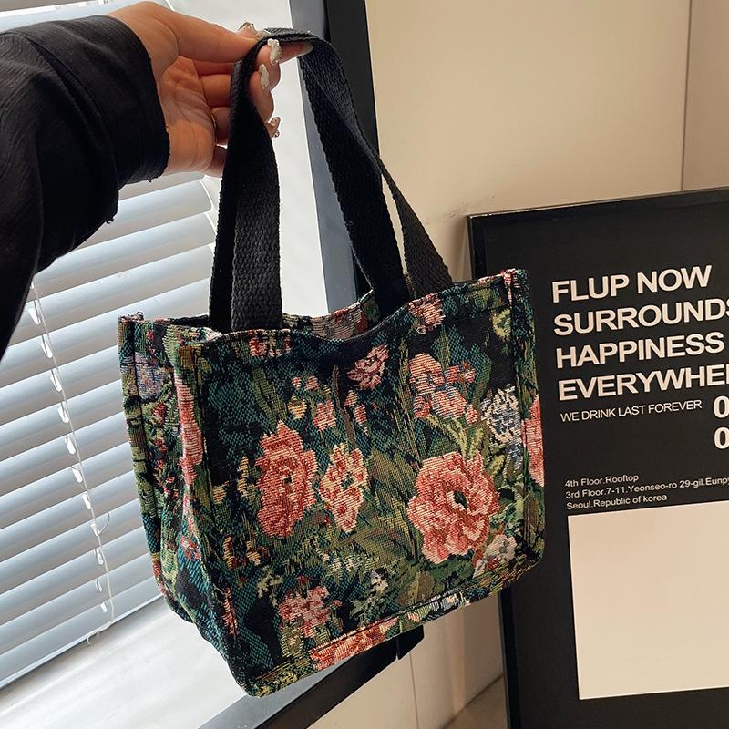 Large-capacity Ethnic Bag Women's 2024 New Trendy and Fashionable Commuter Tote Bag Women's Shoulder Handbag