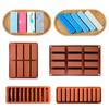 Rectangle Shape Silicone Mold DIY Soap Candle Mold Accessories Various Types of Long-shaped Mold for Drop-in Glue Silicone Mold