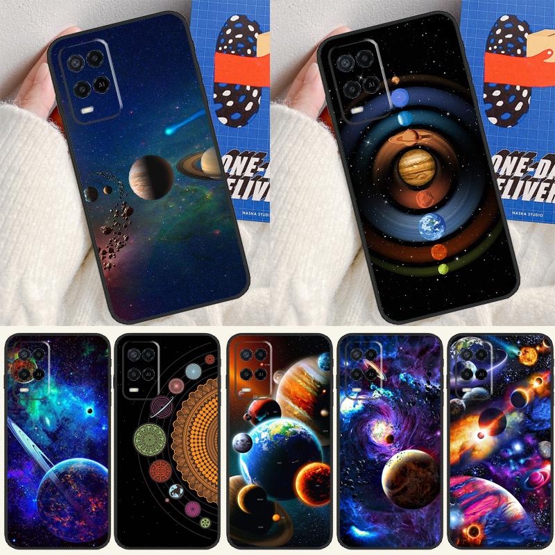 Космос Солнечная Система Планеты Вселенная Для Oppo A18 A38 A78 A98 A96 A58 A17 A77 A80 A40 A60 A16 A76 A74 A94 A54 A15 A57S Чехол для телефона
