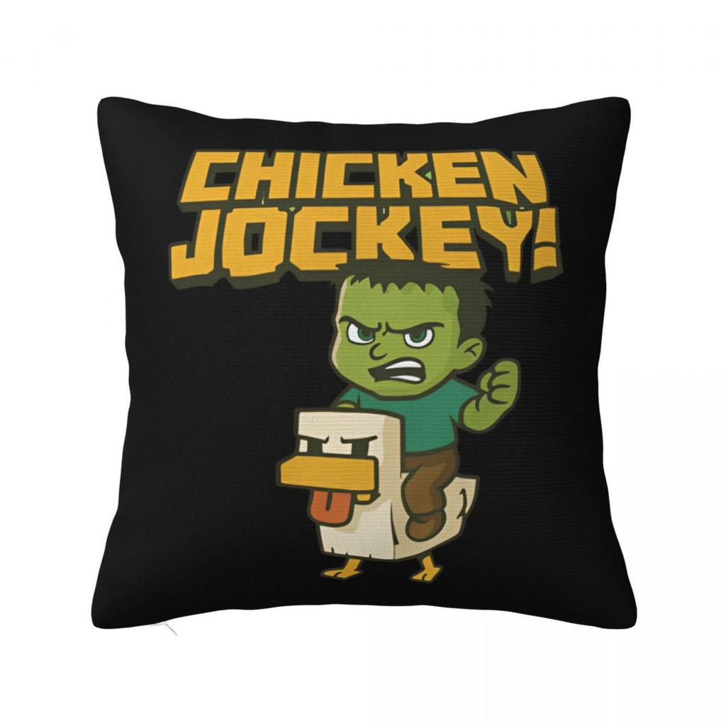 Наволочки для подушек 'Chicken Jockey' Чехол для подушки 'Zombie Game' Новинка Декоративная наволочка на молнии для дома 18