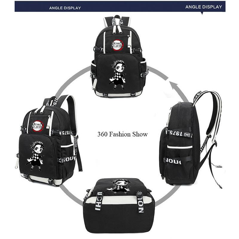 Рюкзак с рисунком аниме-подростка, школьная сумка с героями мультфильмов для взрослых и мужчин, большая вместительная сумка для книг в стиле манга для путешествий, повседневные сумки для мальчиков