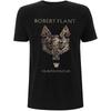 Мужская черная футболка Robert Plant Heaven Knows