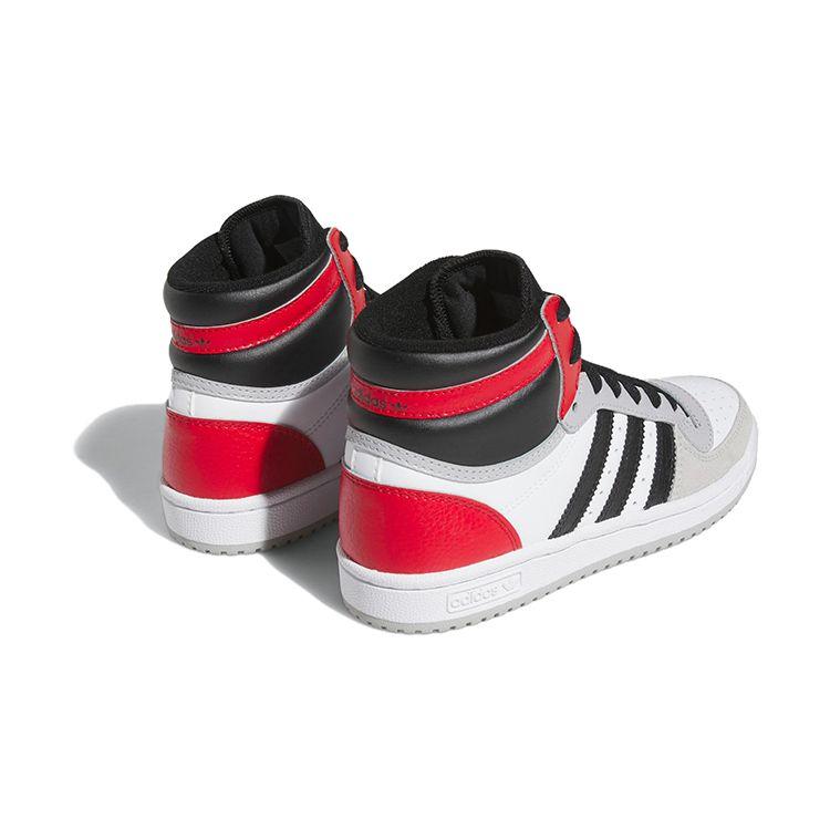 Adidas Оригинальные Топ-10 RB Высокие кеды для скейтбординга Детские кроссовки Белые Черные Красные IG4795