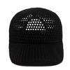 Summer Mesh Baseball Cap Women Men Crochet Hollow Trucker Hat Visor Sun Snapback Female Casual For Outdoor Daily Use Adjustable