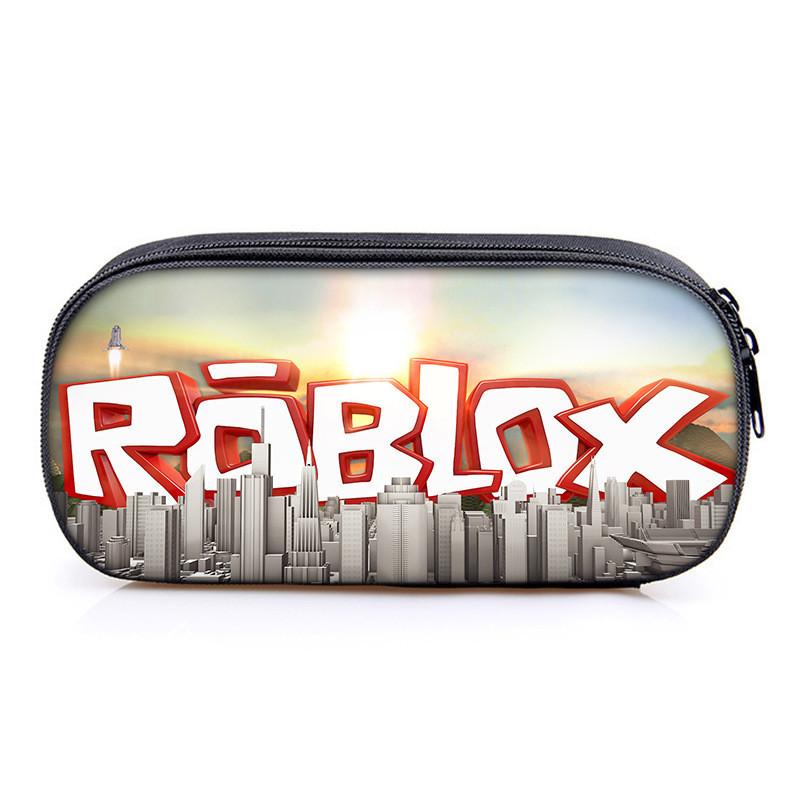 Красочный пенал Roblox для детей и студентов с несколькими отделениями