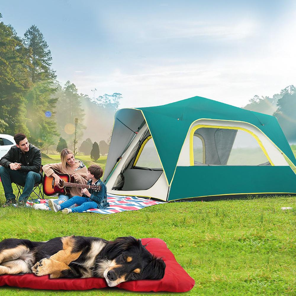 Experience Outdoor Comfort with This Portable Waterproof Dog Bed - Perfect for Hiking and Camping
