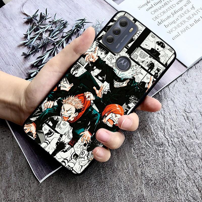 Чехол Jujutsu Kaisen Ryomen для Motorola Moto E32 E20 E40 G22 G52 G20 G30 G100 G60 G50 G10 GPure GStylus G9 One Action Macro