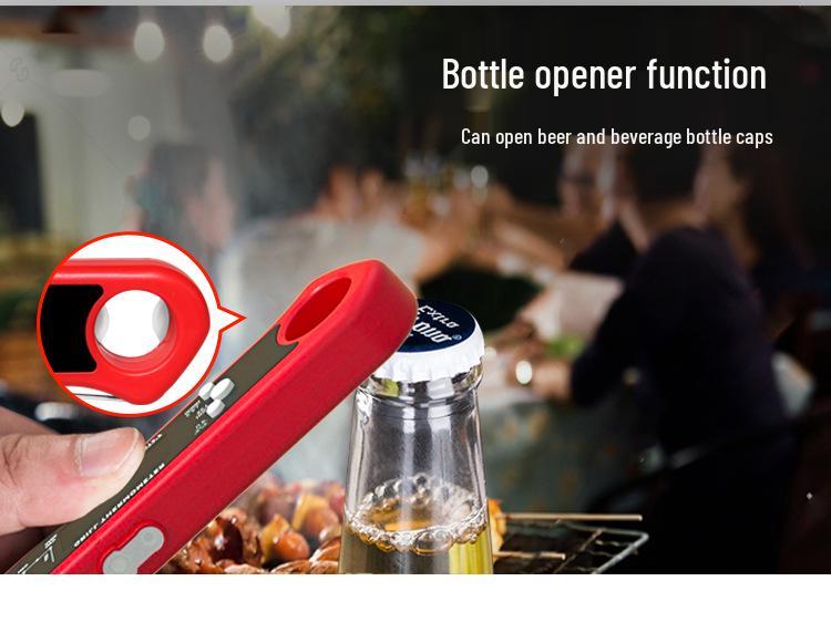 Складной термометр с двумя щупами для барбекю и духовки