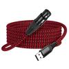 SinLoon 2M XLR-USB Кабель для микрофона XLR Female на USB-A Male Плетеный аудиокабель для подключения к оборудованию для записи на ПК