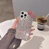 3D Чехол-бампер с блестками, бантом и кристаллами для iPhone 13 12 15 14 16 Plus 17Pro 17 Pro Max Air 11, противоударный, блестящий