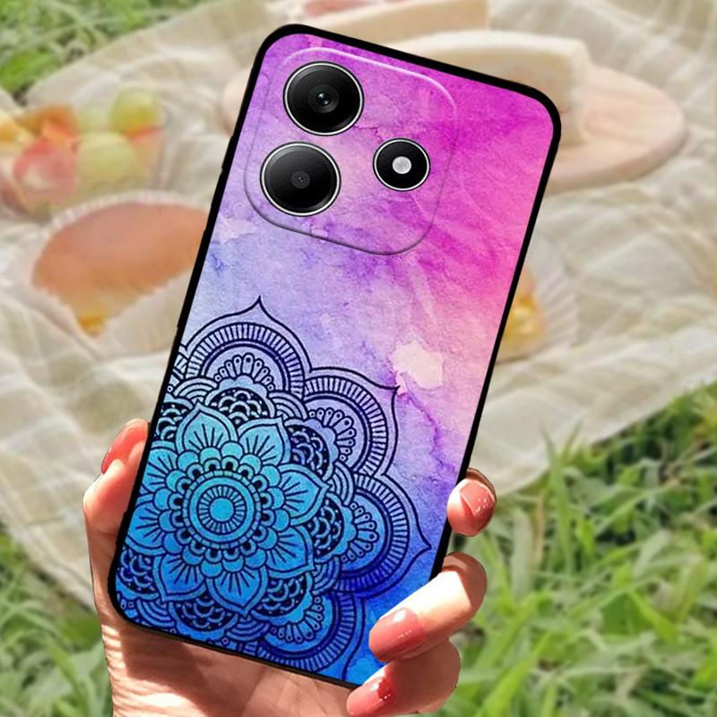 Для Xiaomi Redmi Note 14 5G Чехол Стильный Чехол Силиконовый Чехол для Телефона Для Redmi Note 14 5G Мягкий Чехол Fundas Защитный Чехол для Телефона