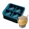 Creative Shark Mold 3D Whiskey Ice Mold Cute Easy Release Silicone Tray Shaper Mould for Water Drinking Kitchen Ice Cream Mold