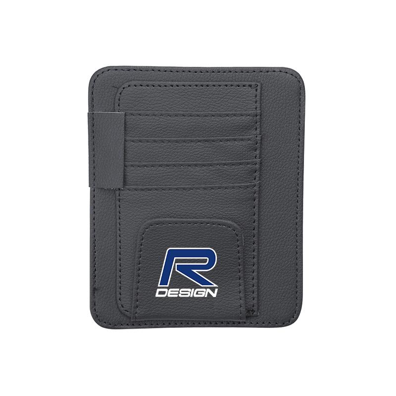 Car Sunshade Storage Bag Sunglasses Card Clip Organizer For Volvo Rdesign V90 V60 XC60 XC90 V40 EC40 EX40 S80 S60 S90 V70 EX90