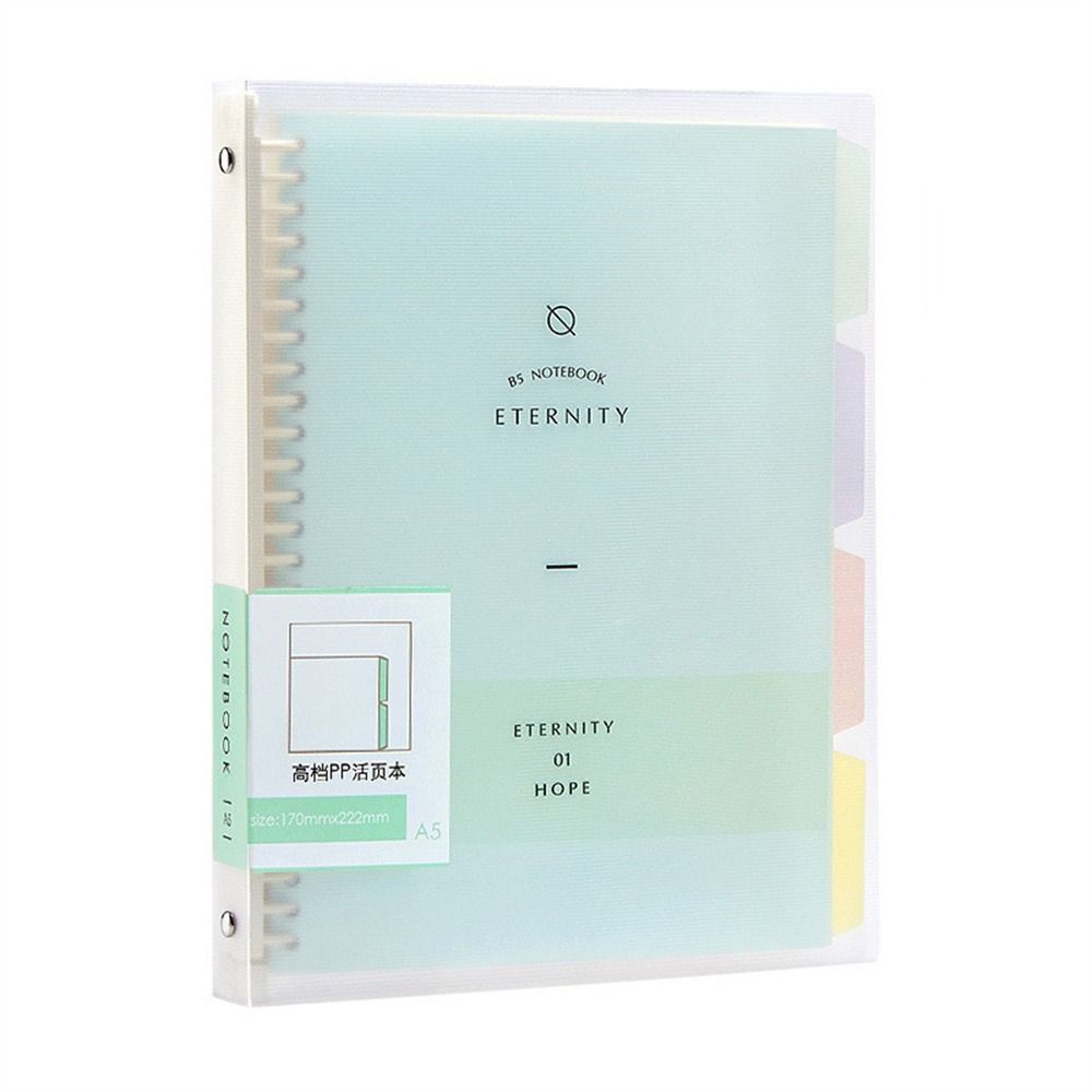 Student Removable Diary B5 A4 A5 Loose Leaf Notebook Coil Shell Binder Notebook Spiral Notebook