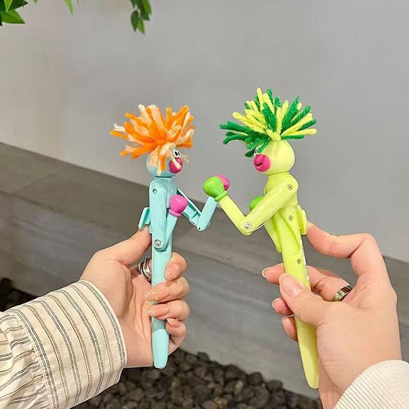Cartoon Ballpoint Pen Creative Gel Pen Smooth Writing Stress Relief Student Study Office School Art Supplies