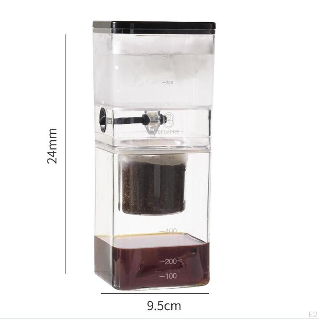 Ice Drip Coffee Maker Pot,Iced Pitcher,Cold Iced Brewer Cold Brew