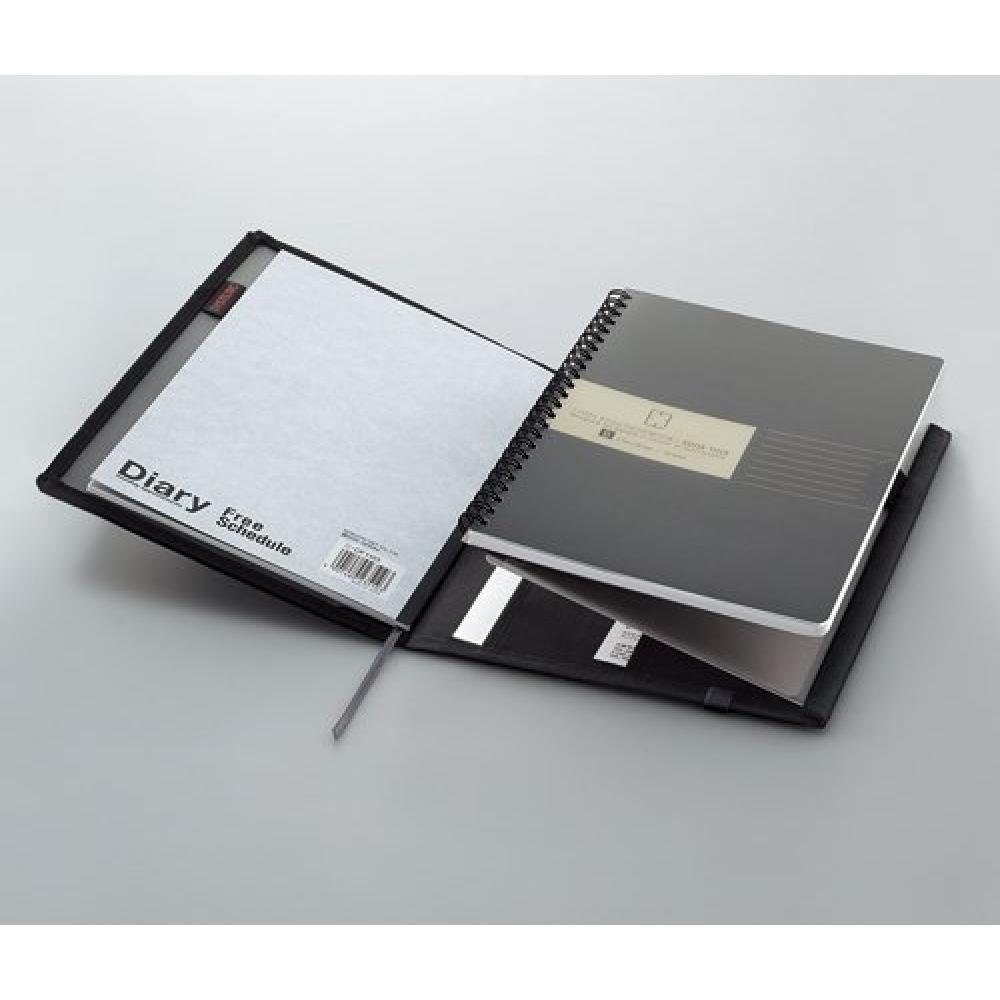 KOKUYO Обложка для блокнота Systemic Ring Note, совместимая с черным A5 B, линованная, 50 листов, № 685B-D