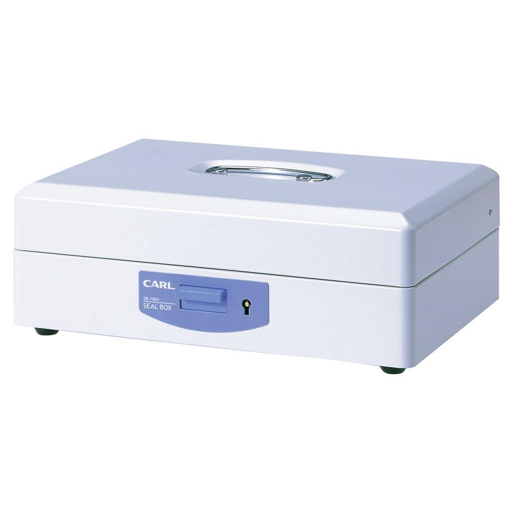 Carl Office Seal Case, Steel Seal Box, Special Size 2, Holds 196 Subject Seals, SB-7005