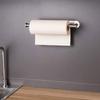 Quanshi 304 Stainless Steel Toilet Paper Holder, No Drilling Required, Kitchen Tissue Rack, Plastic Wrap Hanger, Storage Shelf, Bathroom Towel Rod