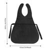 Waterproof Black Stylist Apron Professional Barber Shop Work Clothes Hairdressing Gown  Hairstylist