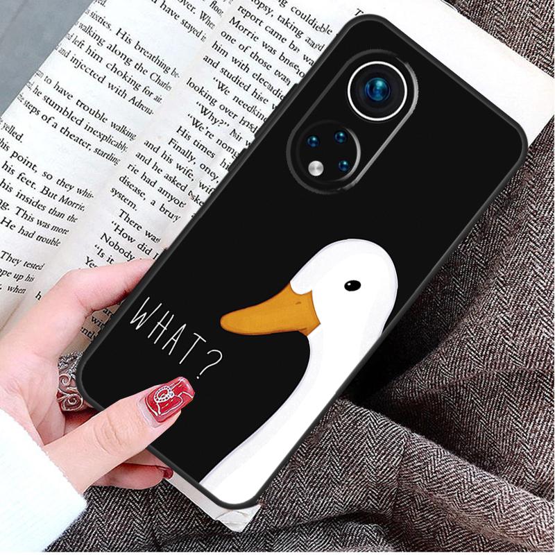 Мультяшный смешной гусь Чехол для Honor Magic 8 5 6 7 Lite Honor 200 400 Pro 50 70 90 X9d X9b X9c X9a X8c X8b Win RT