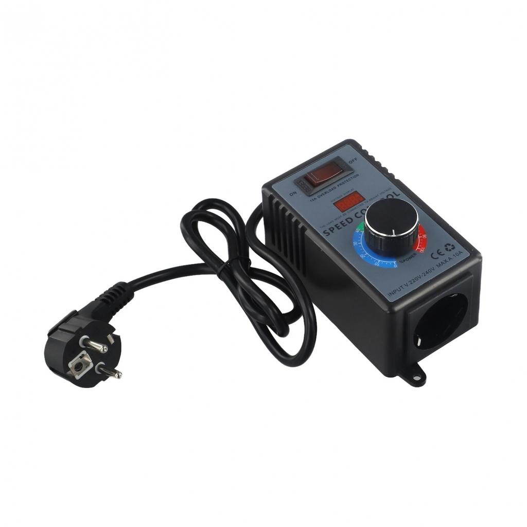 Регулятор скорости 15A 4000W ABS Пластик AC220V-250V Диммирование