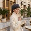 Brimless Beret Hat Teardrop Top Hat New Dinner Hat  Wedding Occasion