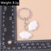 Souvenir Gifts For Women Men Car Key Handbag Pendants Keyring Diy Accessories Cute Resin Clouds Charms Keychain