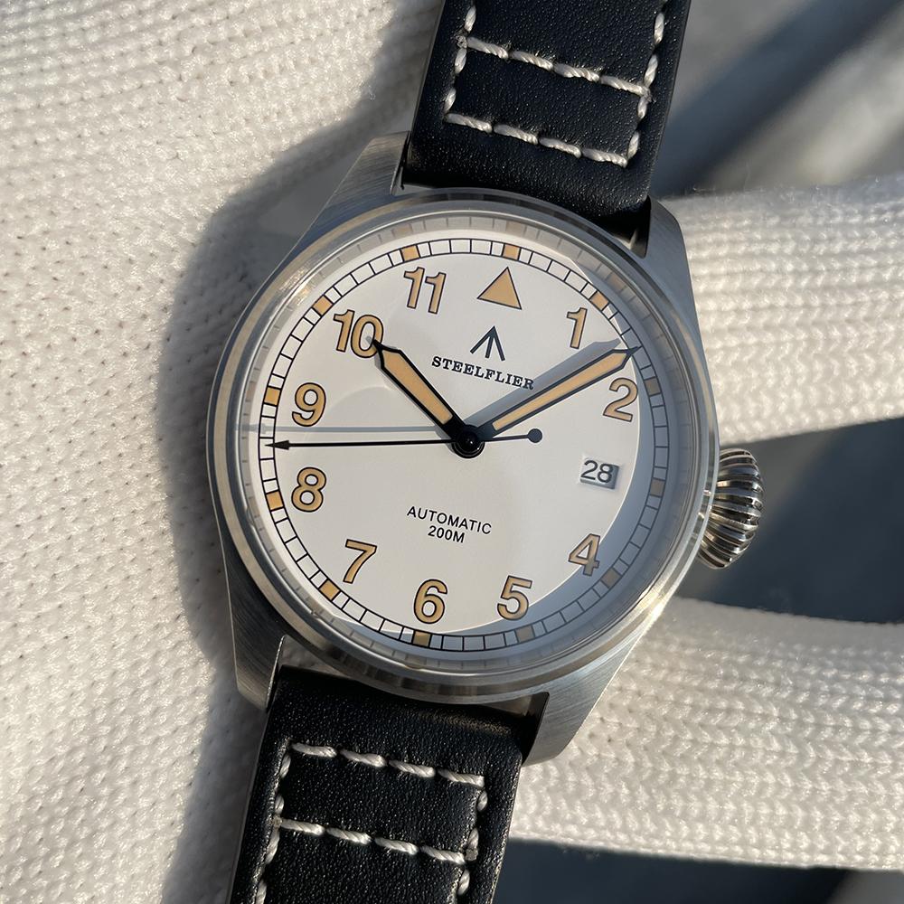 STEELFLIER Official SF750A NH35 Automatic Mechanical Watch Sapphire Crystal 20Bar Waterproof Super Luminous Luxury Dive Watches