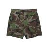Large Pocket Camouflage Straight-Leg Woven Shorts Men Bottoms Green-Camouflage AT9882-222