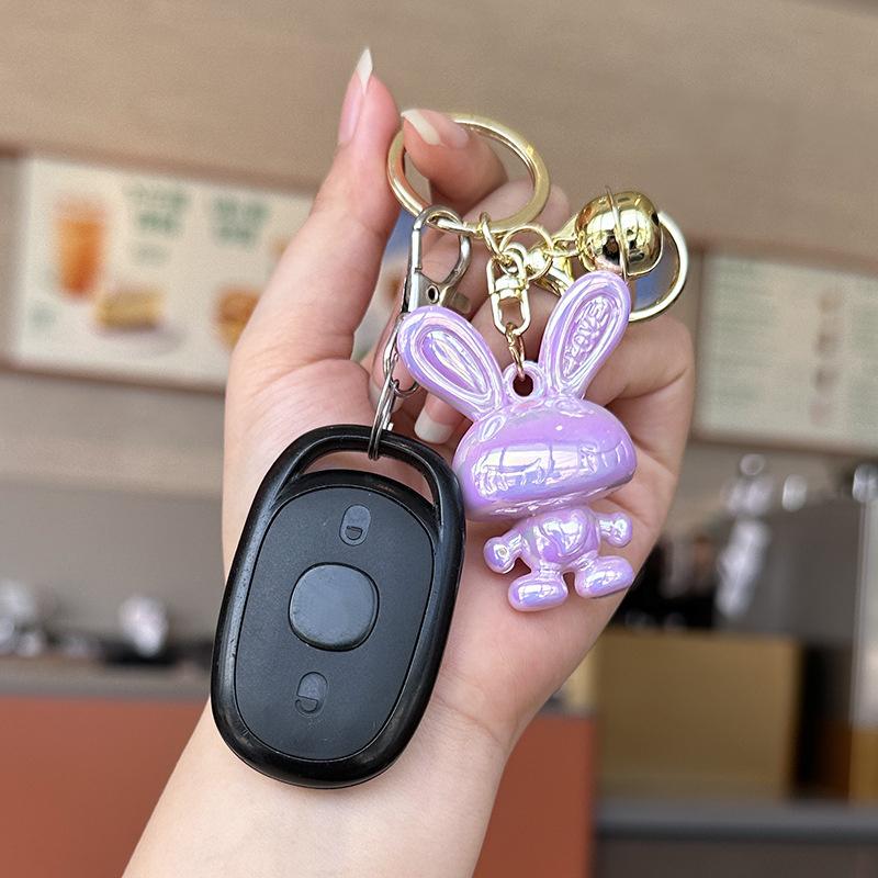 Мультяшный акриловый кролик брелок кулон рюкзак подвески автомобильный брелок аксессуары