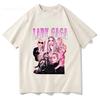 Футболка Lady Gaga Mayhem Мода Альбома Женская Одежда Ретро Летняя Харадзюку Женская Одежда Одежда для Фанатов Футболки
