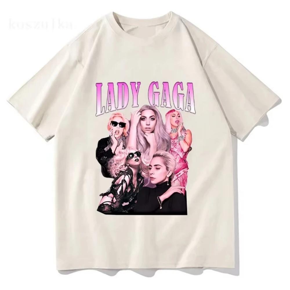 Футболка Lady Gaga Mayhem Мода Альбома Женская Одежда Ретро Летняя Харадзюку Женская Одежда Одежда для Фанатов Футболки