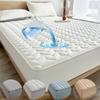 Waterproof Mattress Cover Thichen Cotton Mattress Pad Protector Anti Mite Antibacterial Embossed Design Fitted Sheet Bed Cover