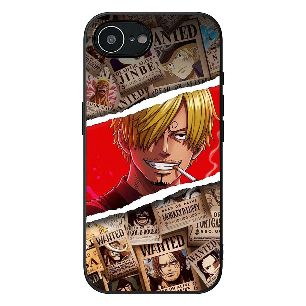 Чехол Luffy One Pieces Sanji Roronoa Zoro для Samsung Galaxy S25 S24 S23 Fe Ultra Plus S7 Edge A05 A06 A16 A55 A15 A35
