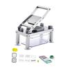 Food Chopper Veggie Cutter Hotel Restaurant Vegetable with Container 9 Blades